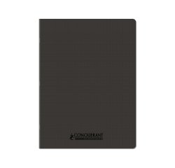 Cahier conquerant poplypropylene indechirable   et lavable papier velin extra 24x32 cm 96 pages seyes