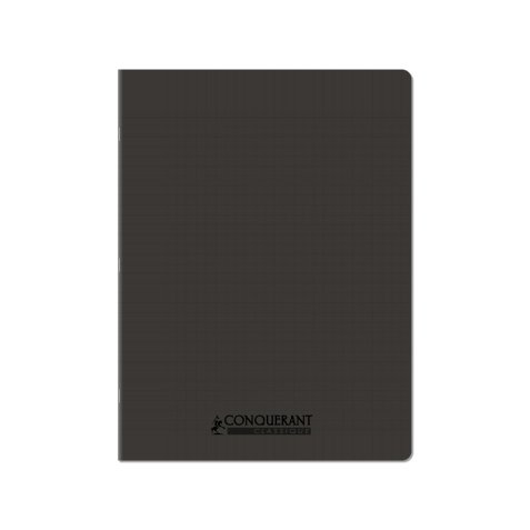 Cahier conquerant poplypropylene indechirable   et lavable papier velin extra 24x32 cm 96 pages seyes