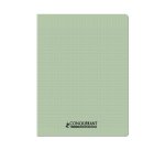 Cahier conquerant poplypropylene indechirable   et lavable papier velin extra 24x32 cm 96 pages seyes