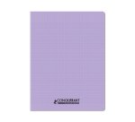 Cahier conquerant poplypropylene indechirable   et lavable papier velin extra 24x32 cm 96 pages seyes