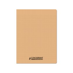 Cahier 240 x 320 mm, Seyès, abricot