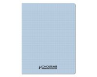 Cahier conquerant poplypropylene indechirable   et lavable papier velin extra 24x32 cm 96 pages seyes