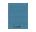 Cahier conquerant poplypropylene indechirable   et lavable recycle 24x32 cm   96 pages seyes piqure 90g