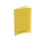Cahier conquerant poplypropylene indechirable   et lavable papier velin extra 24x32 cm 192 pages seyes