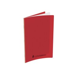 Cahier conquerant poplypropylene indechirable   et lavable papier velin extra 24x32 cm 192 pages seyes