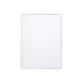 Protège-cahiers cristalux avec rabats marque-pages PVC 22/100ème 24x32 cm - Incolore