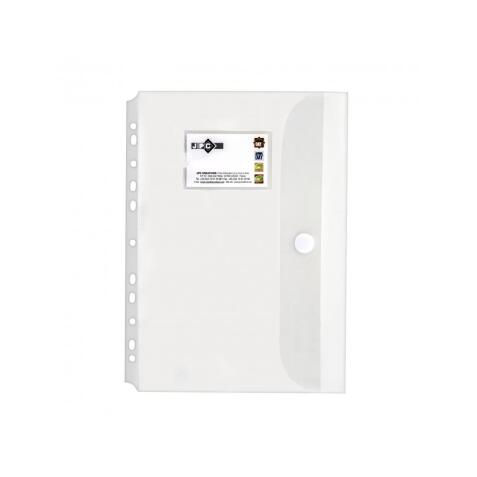 Pochette wonday perforee a scratch porte-cartes de       visite 31,2x23,1cm lot 10     unites