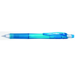 Porte-mines pentel energize-x canon fixe mine 0,5mm grip    caoutchouc gomme avec         capuchon corps coloris bleu