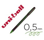 Stylo-bille uniball jetstream 101 pointe moyenne trait      0,5mm encre gel capuchon grip ergonomique coloris vert