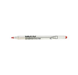 Feutre robercolor pointe fine giotto pour tableau blanc     odeur neutre ecriture 1mm     coloris rouge