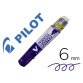 Marqueur pilot v-board master recycle effacable a sec et    rechargeable pointe ogive     large 6 mm coloris violet