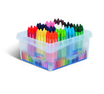 Classpack crayons a la cire cera maxi giotto forme ronde  11mm 10cm 96 unites coloris   assortis