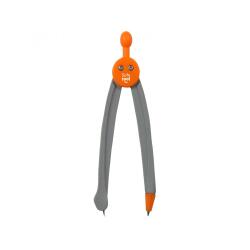 Compas wonday fibre a mine 360  star plastique 135mm     bicolore