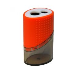 Taille-crayons wonday plastique 2 usages reserve    coloris assortis