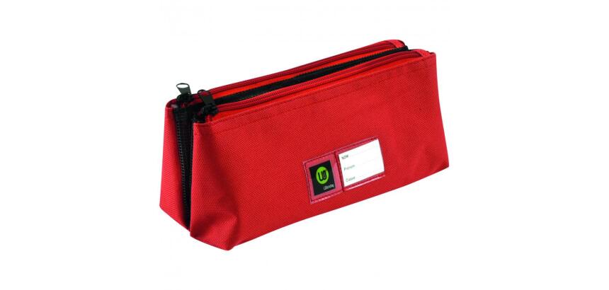 Trousse wonday double plateau polyester 2 compartiments