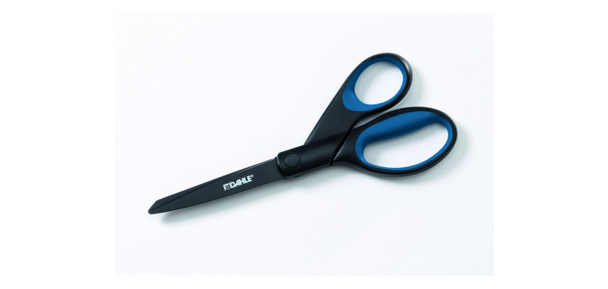 Ciseaux lames titanium dahle bouts pointus 21cm acier      inoxydable