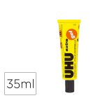 Colle uhu gel extra transparente multi materiaux  tube 35ml
