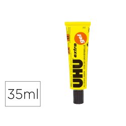 Colle uhu gel extra transparente multi materiaux  tube 35ml