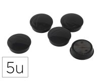 Lot aimants carpentras ronds noir diametre de 27mm 5       unites
