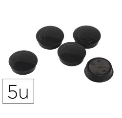 Lot aimants carpentras ronds noir diametre de 27mm 5       unites