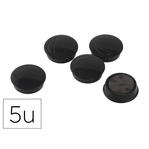 Lot aimants carpentras ronds noir diametre de 27mm 5       unites
