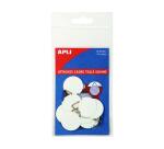 Attaches toilees gommees apli 30mm 500g pochette de 10      unites