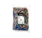 Bracelet caoutchouc wonday dimensions et coloris         assortis sachet 250g