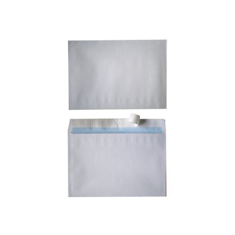 Enveloppes blanches hamelin 162x229 mm 500 unites