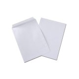 Pochettes blanches oxford auto adhesives avec fermeture securisee 229x324mm 250       unites