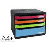 Module de classement Big Box Plus horizon 5 tiroirs Iderama