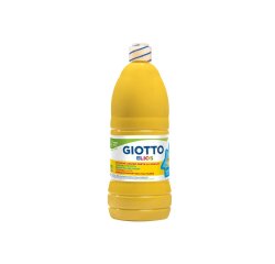 Gouache giotto elios flacon 1l coloris jaune d or