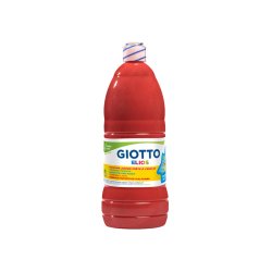 Gouache giotto elios flacon 1l coloris rouge vif