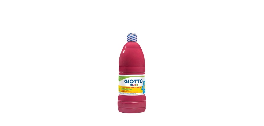 Gouache giotto elios flacon 1l coloris magenta