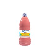 Gouache giotto elios flacon 1l coloris rose