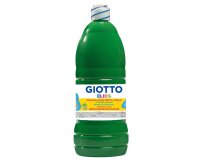 Gouache giotto elios flacon 1l coloris vert vif