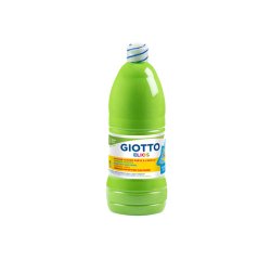 Gouache giotto elios flacon 1l coloris vert clair