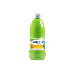 Gouache giotto elios flacon 1l coloris vert clair