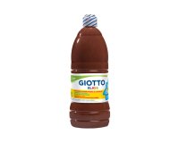 Gouache giotto elios flacon 1l coloris marron