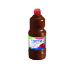 Gouache giotto flacon 1l coloris marron