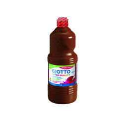 Gouache giotto flacon 1l coloris marron