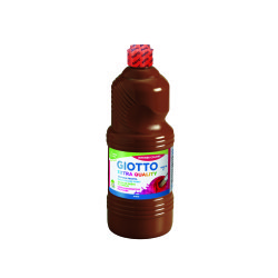 Gouache giotto flacon 1l coloris marron
