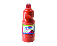 Gouache giotto flacon 1l coloris rouge vif