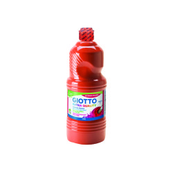 Gouache giotto flacon 1l coloris rouge vif