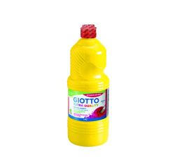 Gouache giotto flacon 1l coloris jaune d or