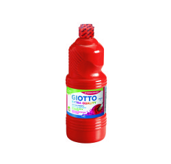 Gouache giotto flacon 1l coloris vermillon