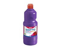 Gouache giotto flacon 1l coloris violet