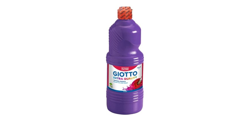 Gouache giotto flacon 1l coloris violet