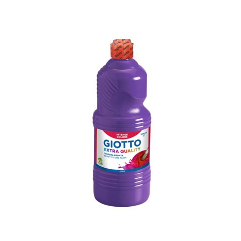 Gouache giotto flacon 1l coloris violet