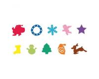 Tampon geant wonday noel 75mm poignee ergo antitache boite  10 unites