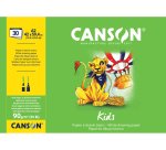 Bloc canson mes premiers dessins a2 420x590mm paquet   30 feuilles